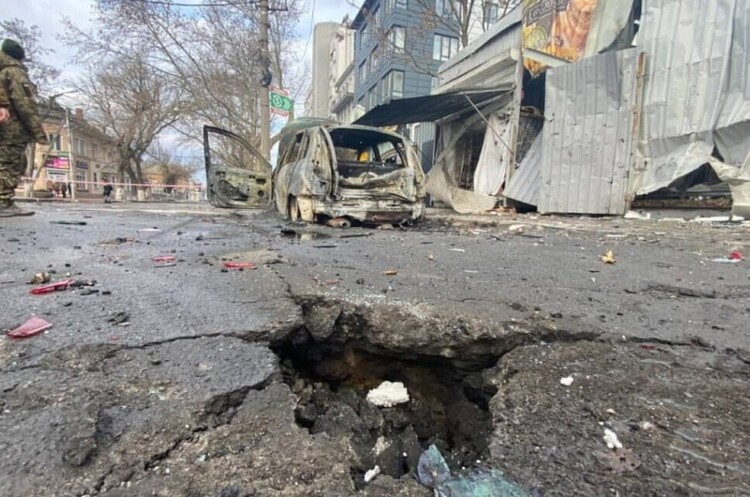 Ілюстративне фото Росіяни обстріляли центр Херсона: постраждав один чоловік