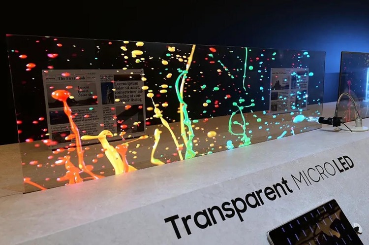 Samsung представила перший у світі прозорий MicroLED-дисплей Samsung представила перший у світі прозорий MicroLED-дисплей