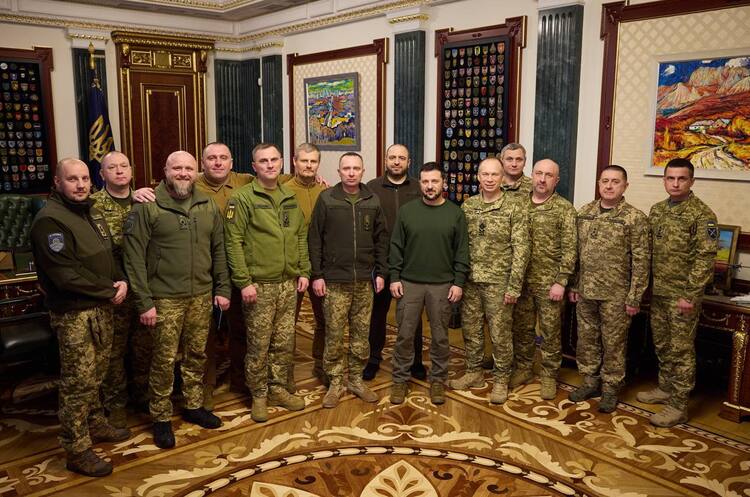 фото Офіційний сайт Президента України Зміни та «оновлення» ЗСУ: Зеленський назвав прізвища нових заступників Сирського