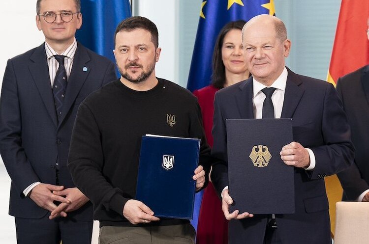 Україна й Німеччина підписали угоду про гарантії безпеки Україна й Німеччина підписали угоду про гарантії безпеки