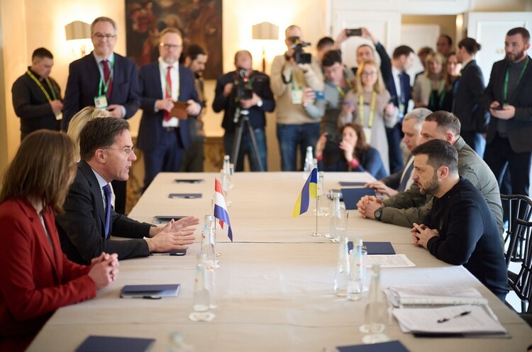 фото Офіційний сайт Президента України Прем’єр Нідерландів: підготовка до постачання Україні F-16 йде на високій швидкості