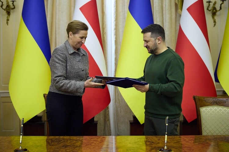 фото Офіційний сайт Президента України Україна і Данія підписали угоду про безпеку