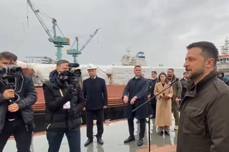 Зеленський присвоїв імʼя «Гетьман Іван Виговський» другому корвету, який будують у Туреччині Зеленський присвоїв імʼя «Гетьман Іван Виговський» другому корвету, який будують у Туреччині