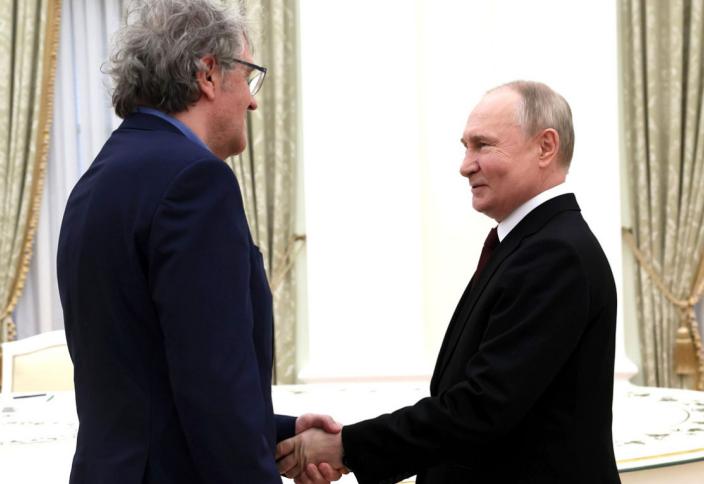 фото kremlin.ru Сербський режисер Кустуриця випросив у путіна грошей на знімання своїх фільмів