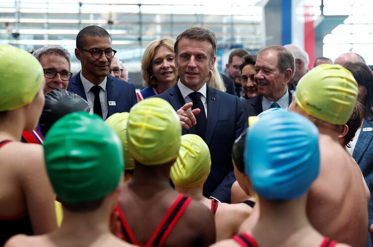фото Reuters Макрон не сумнівається, що майбутня Олімпіада в Парижі стане ціллю для атак росії