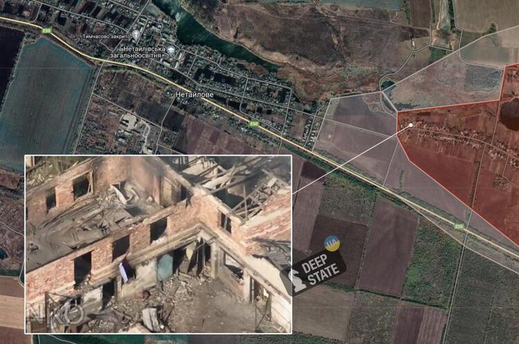 Russians seize the remains of Pervomaiske village near Donetsk Russians seize the remains of Pervomaiske village near Donetsk