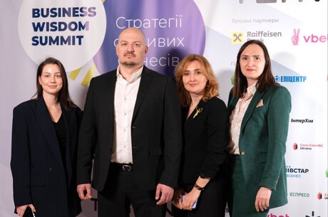AB InBev Efes Ukraine was awarded the nomination Industry Leaders during the Business Wisdom Summit 2024