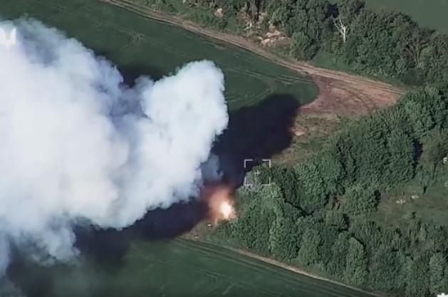 скріншот Сили ССО знищили пускову установку «Бук» із шістьма ракетами