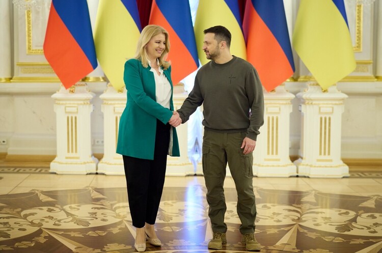 фото Офіційний сайт Президента України Президентка Словаччини відвідала Україну з прощальним візитом