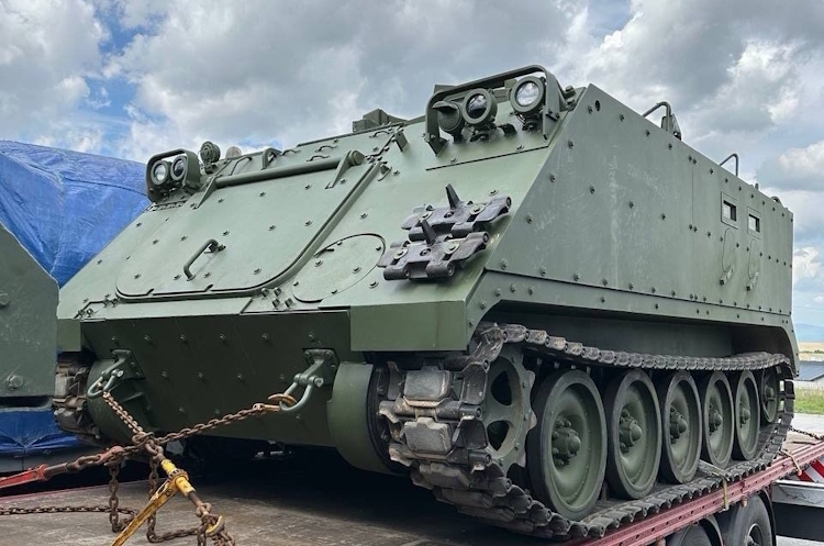 «Українська бронетехніка» поставила для Об’єднаної штурмової бригади Нацполіції «Лють» бронетранспортери М113 «Українська бронетехніка» поставила для Об’єднаної штурмової бригади Нацполіції «Лють» бронетранспортери М113