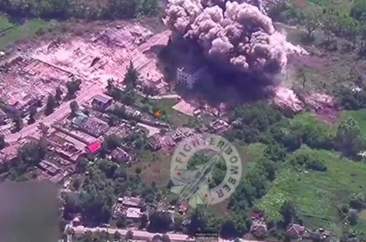 скріншот росіяни заявили, що вперше застосували в Харківській області авіабомбу вагою 3 тонни