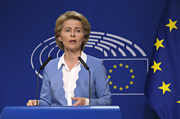 ЄС розпочав переговори про вступ з Україною та Молдовою – Урсула фон дер Ляєн ЄС розпочав переговори про вступ з Україною та Молдовою – Урсула фон дер Ляєн