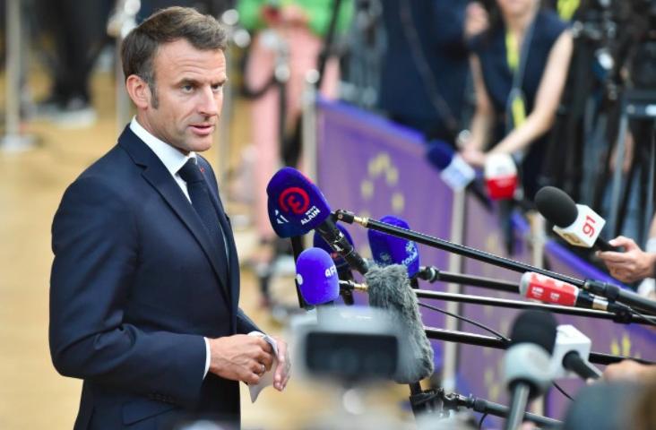 фото European Union Макрон хоче переконати Орбана не перешкоджати вступу України до Євросоюзу