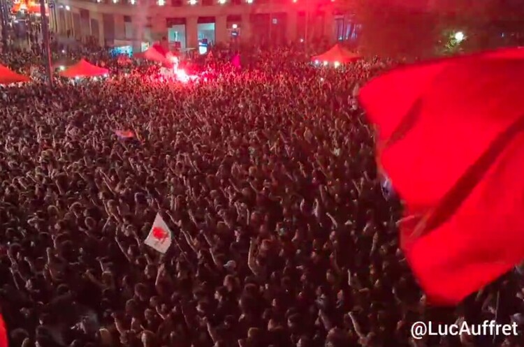 скріншот У Франції спалахнули протести після перемоги партії Ле Пен у першому турі виборів