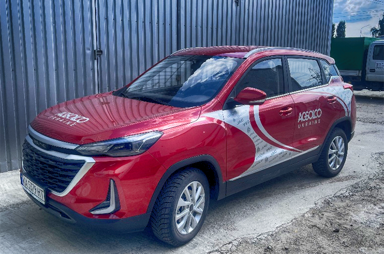 Китайський кросовер BAIC X3 2021 року випуску виставили на аукціон Китайський кросовер BAIC X3 2021 року випуску виставили на аукціон