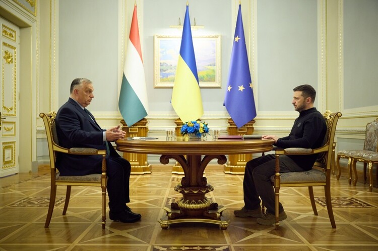 фото Офіційний сайт Президента України Орбан запропонував Зеленському подумати про припинення вогню