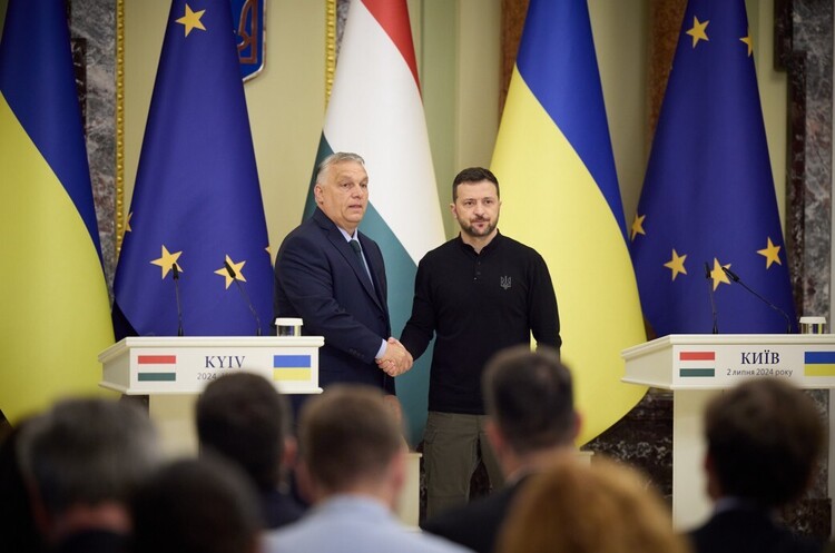 фото Офіційний сайт Президента України Зеленський відхилив пропозицію Орбана про припинення вогню – Офіс президента