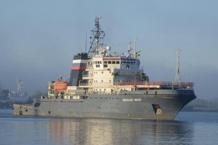 Російське рятувальне судно «Ніколай Чікєр» Як росія проводить морську розвідку стану трубопроводів Британії, Данії та Норвегії
