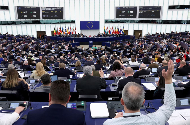 фото DR Європарламент схвалив резолюцію на підтримку України і засудив Орбана за зустріч з путіним