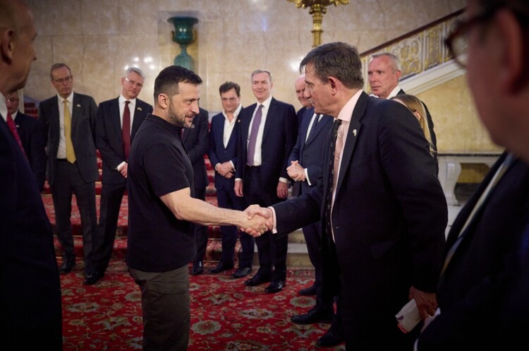 фото Офіційний сайт Президента України Зеленський провів зустріч із керівництвом британських оборонних компаній
