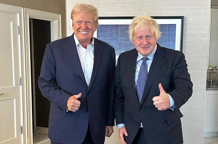 @BorisJohnson Борис Джонсон пояснив Трампу, чому не можна, щоб путін переміг в Україні