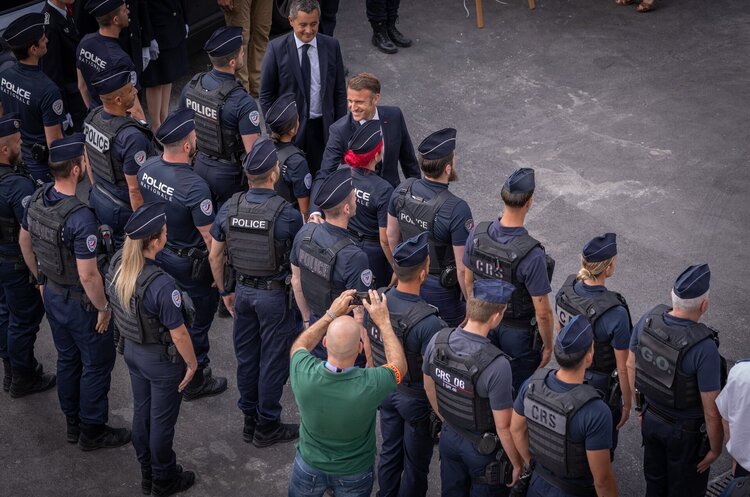 фото Twitter @EmmanuelMacron У Франції спортсменів збірної Ізраїлю охоронятимуть цілодобово – міністр МВС