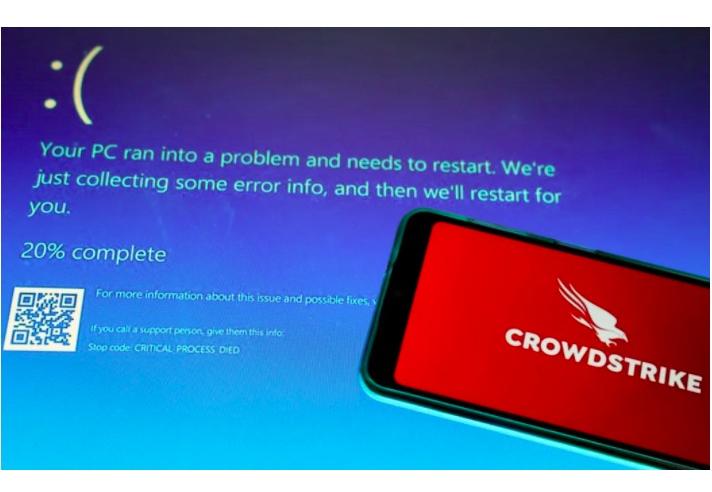 фото DR Збитки від збою комп’ютерів через програму CrowdStrike перевищили $5 млрд