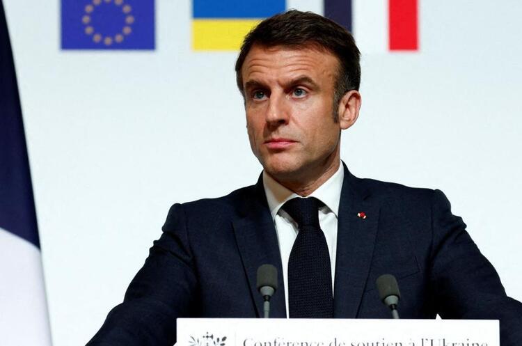 фото Офіційний сайт Президента України Макрон «застерігає» президента Ірану від «підтримки москви в агресивній війні» проти Україні