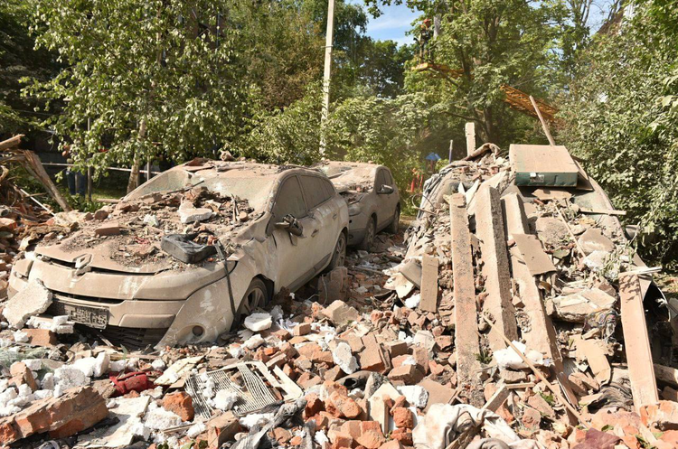 Зображення ілюстративне Окупанти скинули вибухівку з дрона на подвір'я житлового будинку на Херсонщині