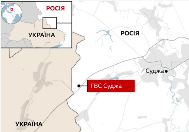 карта ВВС “ЄС не засмутиться, він до цього готувався два роки”: аналітики — про можливе перекриття транзиту російського газу