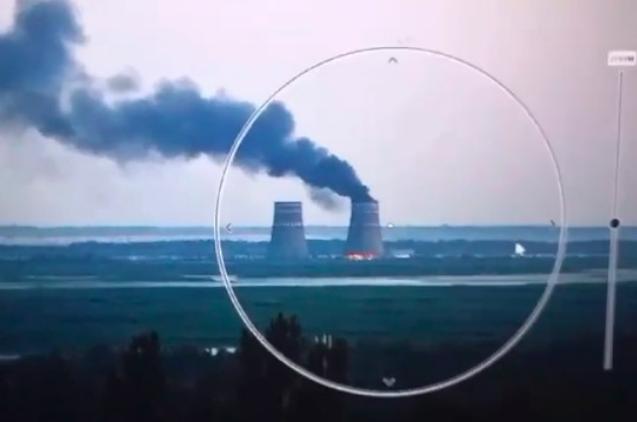 скріншот Пожежу на Запорізькій АЕС загасили — місцеве джерело
