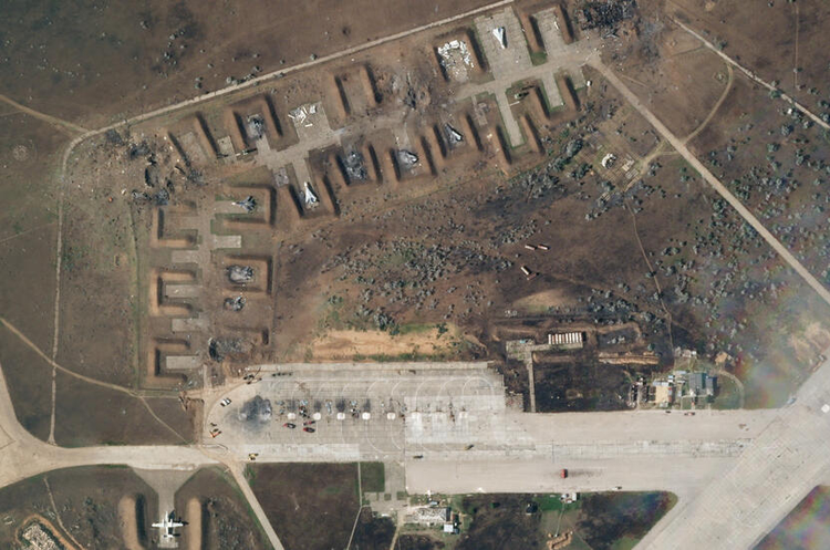 Зображення ілюстративне Атака ГУР на аеродром «Саваслейка»: знищено МіГ-31К та два Іл-76