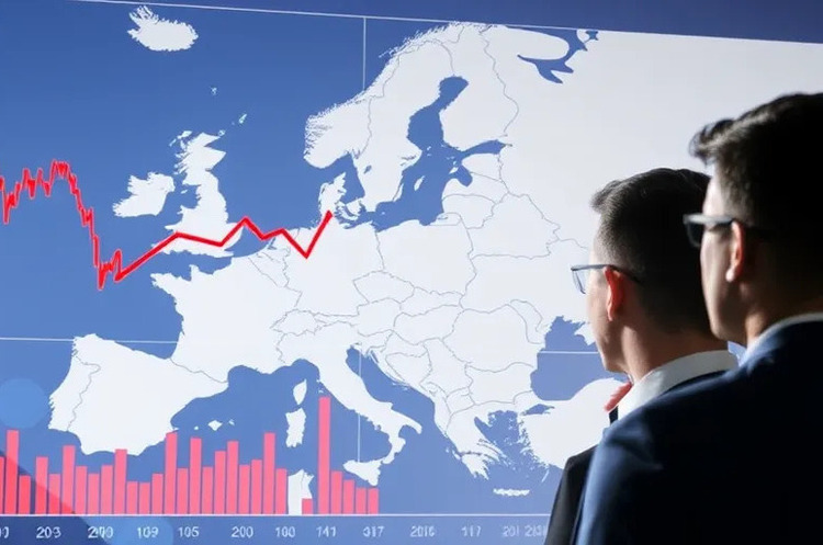 Прогнози інвесторів щодо інфляції в Європі знизилися до найнижчого рівня за останні два роки Прогнози інвесторів щодо інфляції в Європі знизилися до найнижчого рівня за останні два роки