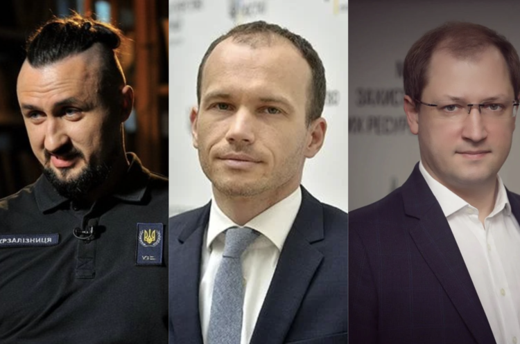 Олександр Камишін, Денис Малюська та Руслан Стрілець Кадрові зміни: чотири міністри подали заяву про відставку, президент звільнив заступника керівника ОП Шурму (ОНОВЛЕНО)