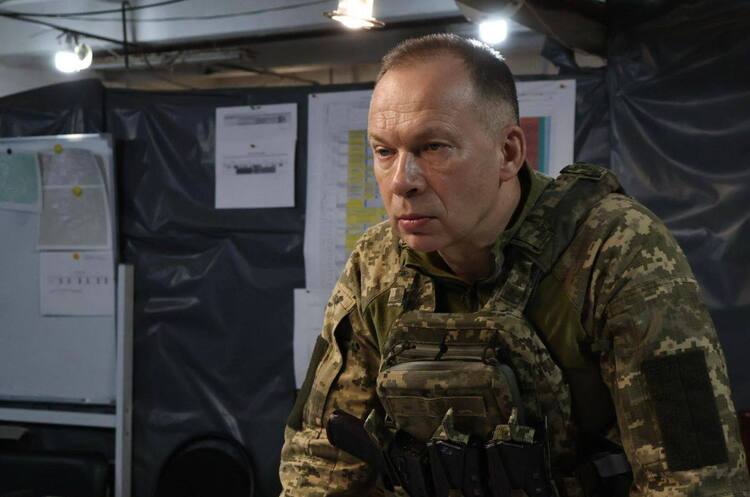 фото телеграм-канал Олександра Сирського Сирський в інтерв'ю CNN: «росія готувала новий наступ на Україну саме з Курської області»