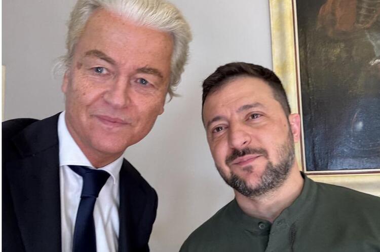 фото @geertwilderspvv Зеленський зустрівся з Гертом Вілдерсом: “Говорили про українських чоловіків, які залишаються у Нідерландах замість допомоги Україні”