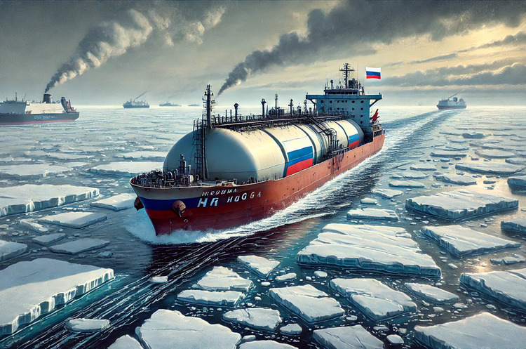 Підсанкційний російський газовий завод вперше відправив вантаж до Азії Підсанкційний російський газовий завод вперше відправив вантаж до Азії