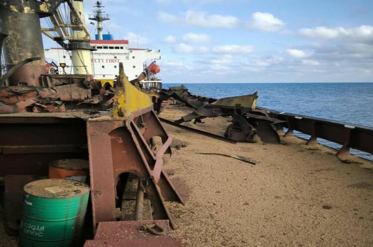 Ворог атакував ракетами українське судно з пшеницею для Єгипту – Зеленський Ворог атакував ракетами українське судно з пшеницею для Єгипту – Зеленський