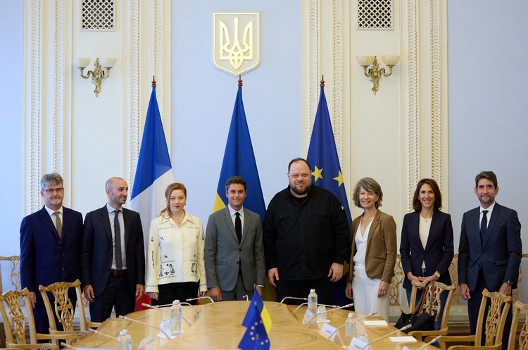 фото @r_stefanchuk Стефанчук обговорив із французькою делегацією дозвіл Україні завдавати ударів по росією західною зброєю
