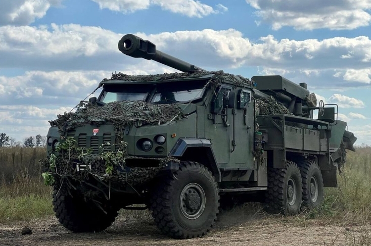 Фото: АрміяInform Україна вже отримала 18 САУ «Богдана», які закупила Данія