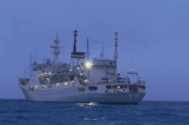 фото DR У Північному морі дрейфує вибухонебезпечне судно з російською селітрою