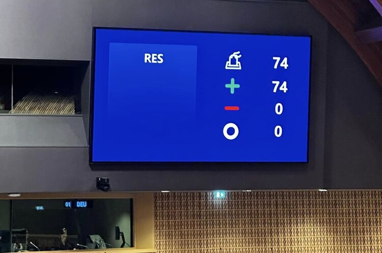 Фото: Євгенія Кравчук / Facebook ПАРЄ ухвалила резолюцію щодо українських військових і цивільних у російському полоні