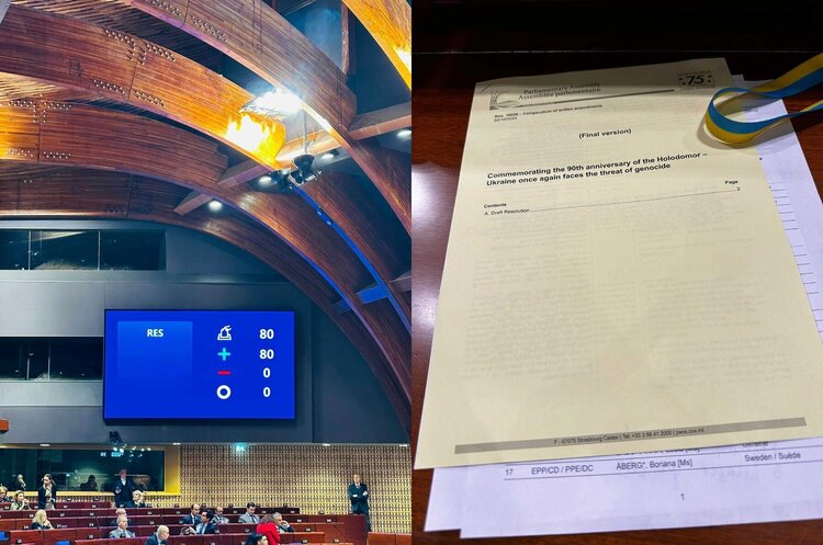 ПАРЄ визнала Голодомор геноцидом українського народу – МЗС ПАРЄ визнала Голодомор геноцидом українського народу – МЗС