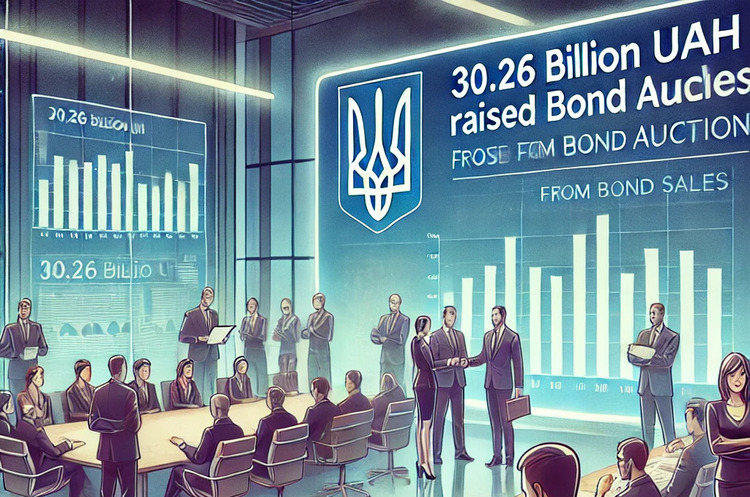 Мінфін залучив понад 30 млрд грн від продажу облігацій Мінфін залучив понад 30 млрд грн від продажу облігацій