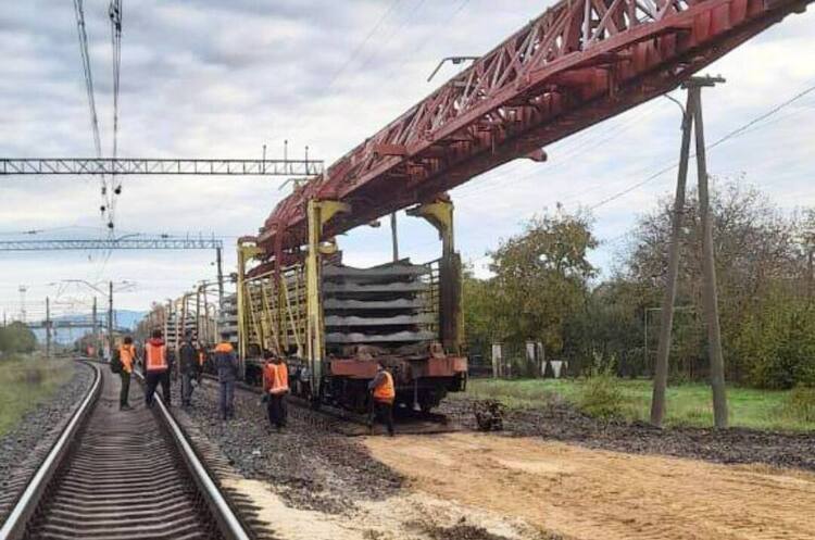 Фото: Укрзалізниця Перший потяг може відправитися євроколією з Ужгорода вже наступного року