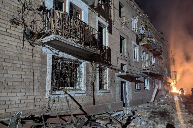 росіяни здійснили ракетний удар по Кривому Рогу росіяни здійснили ракетний удар по Кривому Рогу