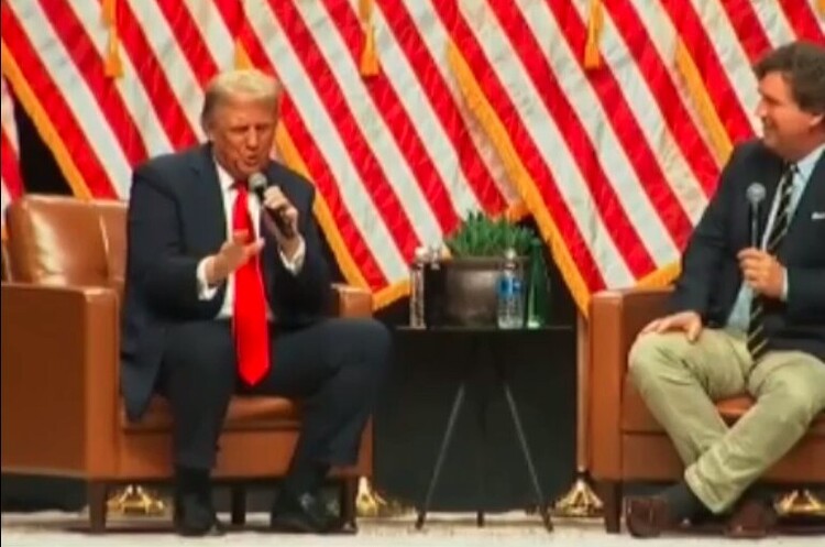 скріншот Трамп заявив, що це він зупинив будівництво «Північних потоків»