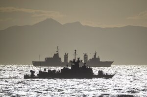 Exercises by Hellenic Navy.           ?
