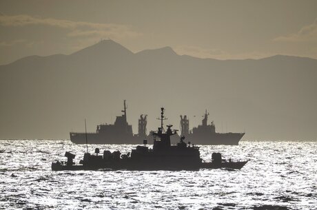 Exercises by Hellenic Navy.           ?