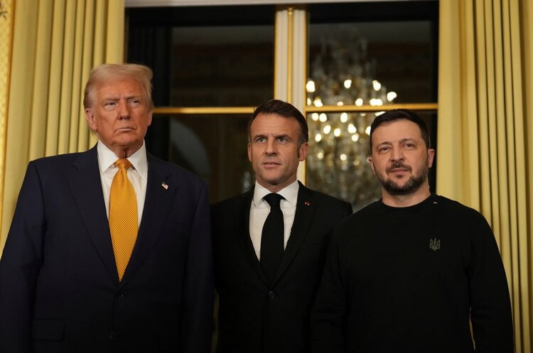 фото DR Зеленський зустрівся з Трампом у Парижі